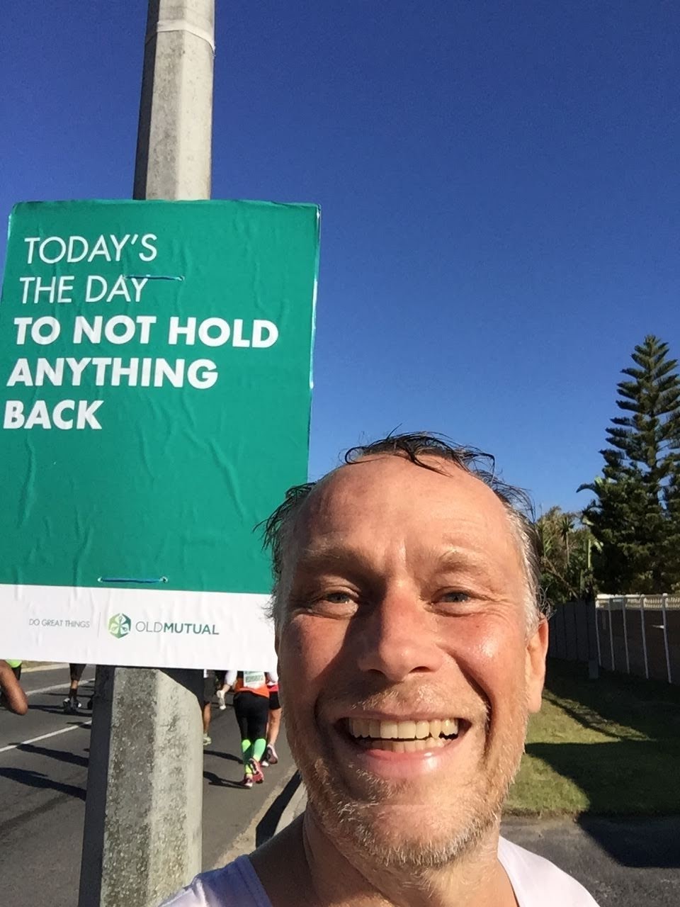 satisfy all human needs by running marathons