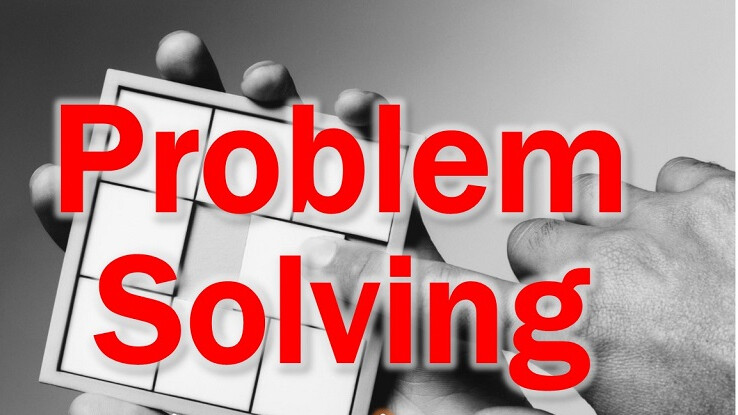 How to solve a problem with 6 steps?
