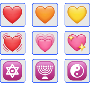 Vokabeln lernen: Namen und Bedeutung von Emojis-Symbolen