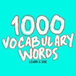 Entrenador de vocabulario: 1000 palabras en 1 mes